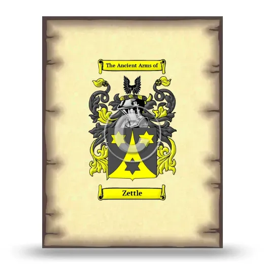 Zettle Coat of Arms Print