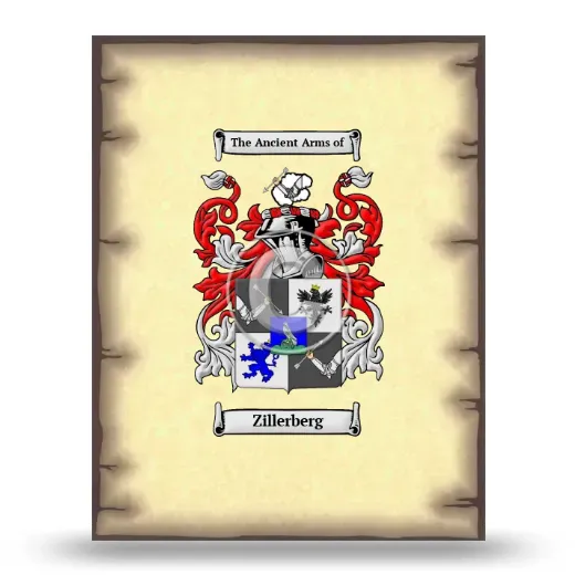 Zillerberg Coat of Arms Print