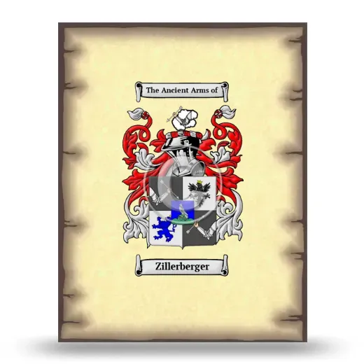 Zillerberger Coat of Arms Print
