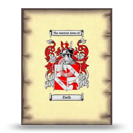 Zoch Coat of Arms Print