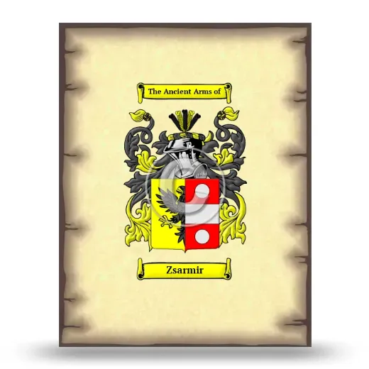 Zsarmir Coat of Arms Print