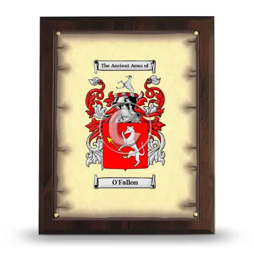 O'Fallon Coat of Arms Plaque