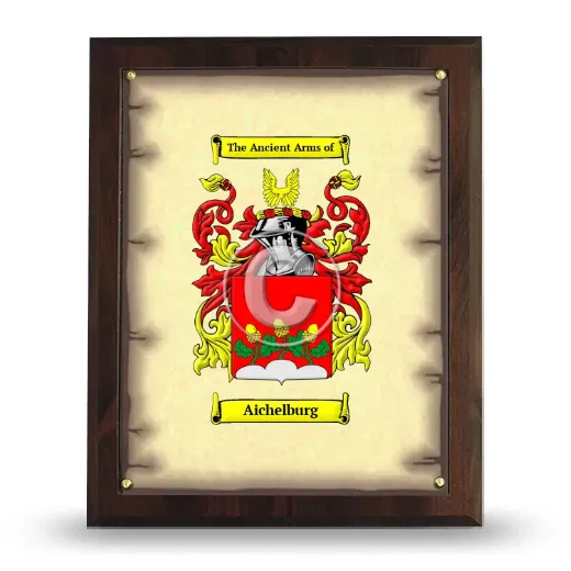 Aichelburg Coat of Arms Plaque