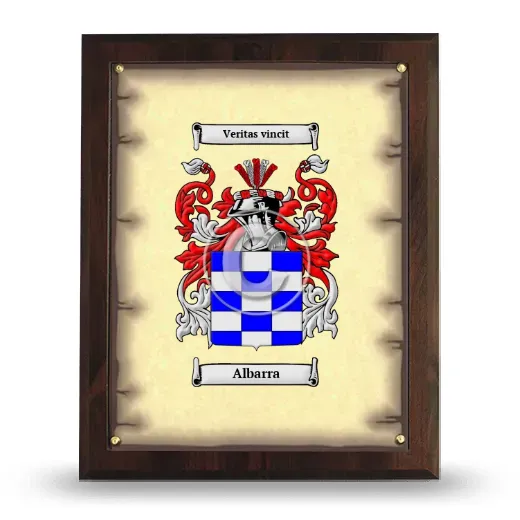Albarra Coat of Arms Plaque