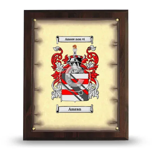 Amran Coat of Arms Plaque