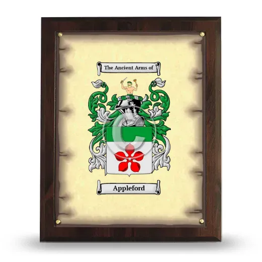 Appleford Coat of Arms Plaque