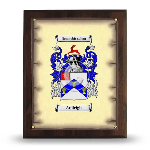 Ardleigh Coat of Arms Plaque