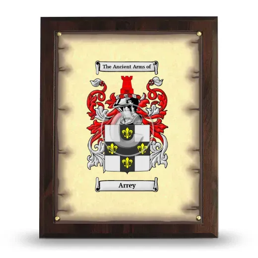 Arrey Coat of Arms Plaque