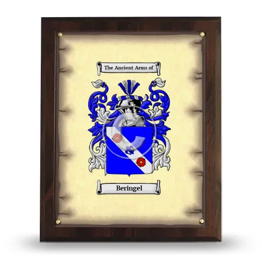 Beringel Coat of Arms Plaque