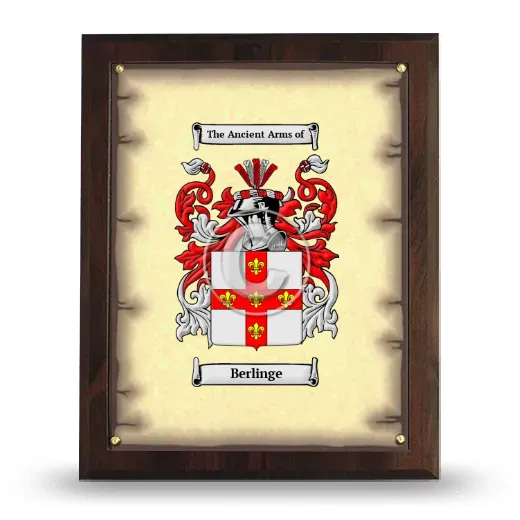 Berlinge Coat of Arms Plaque