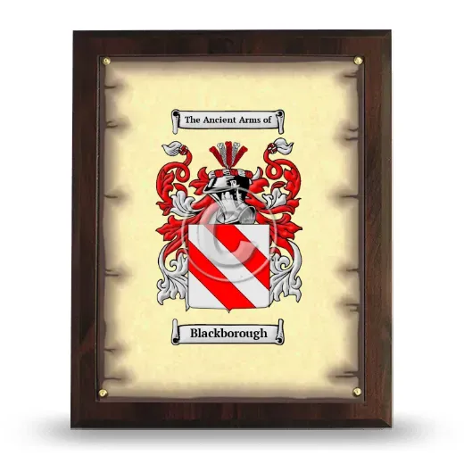 Blackborough Coat of Arms Plaque