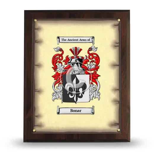 Bonar Coat of Arms Plaque