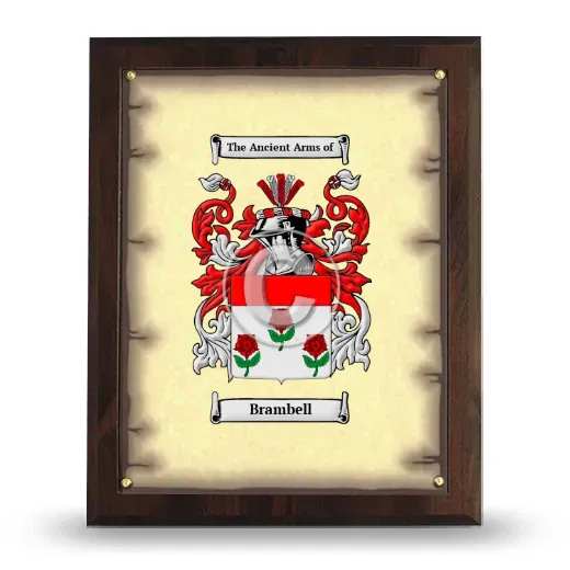 Brambell Coat of Arms Plaque