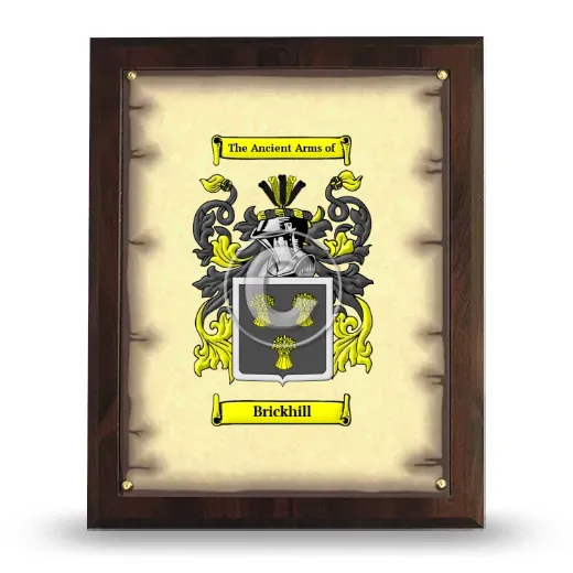 Brickhill Coat of Arms Plaque