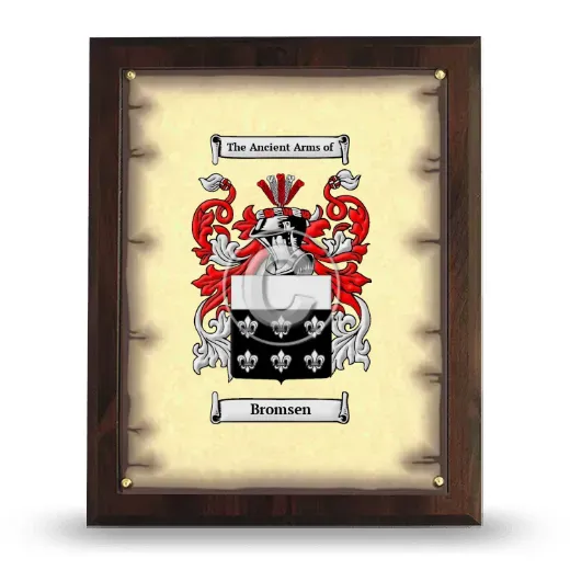 Bromsen Coat of Arms Plaque