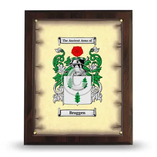 Bruggen Coat of Arms Plaque