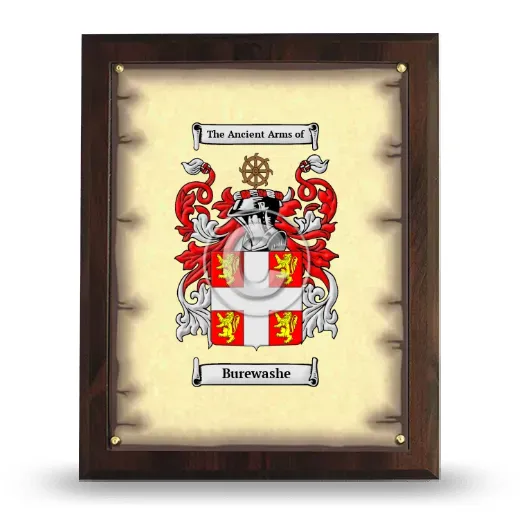 Burewashe Coat of Arms Plaque