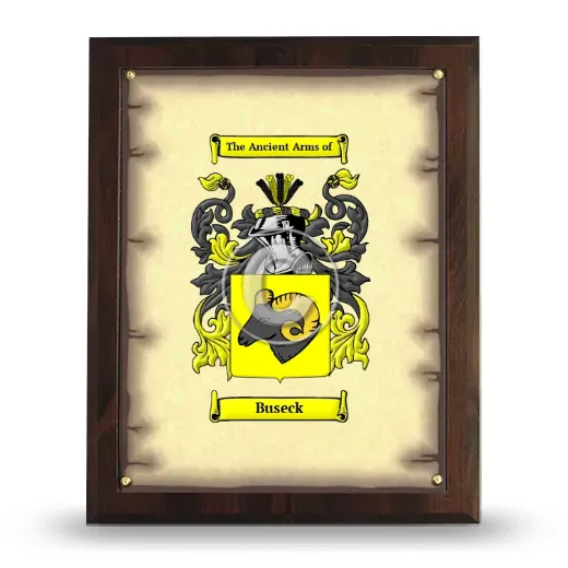 Buseck Coat of Arms Plaque