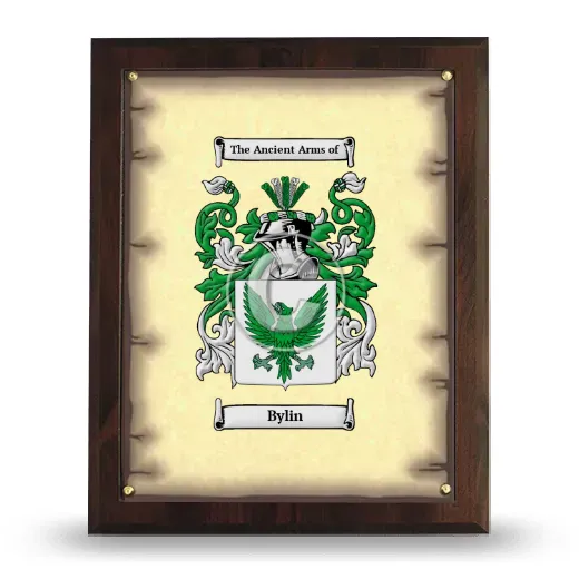 Bylin Coat of Arms Plaque