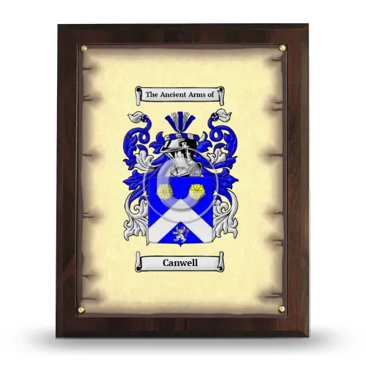 Canwell Coat of Arms Plaque