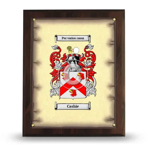 Cashie Coat of Arms Plaque