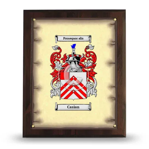Casian Coat of Arms Plaque