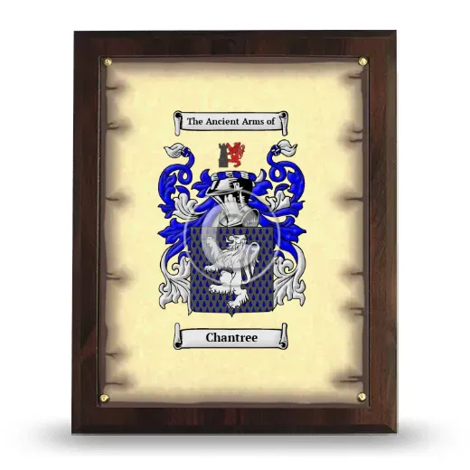 Chantree Coat of Arms Plaque