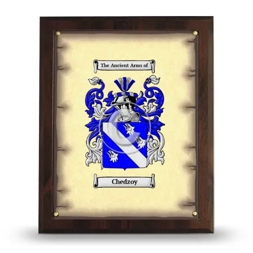 Chedzoy Coat of Arms Plaque