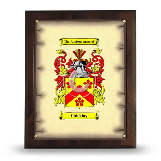 Chicklay Coat of Arms Plaque