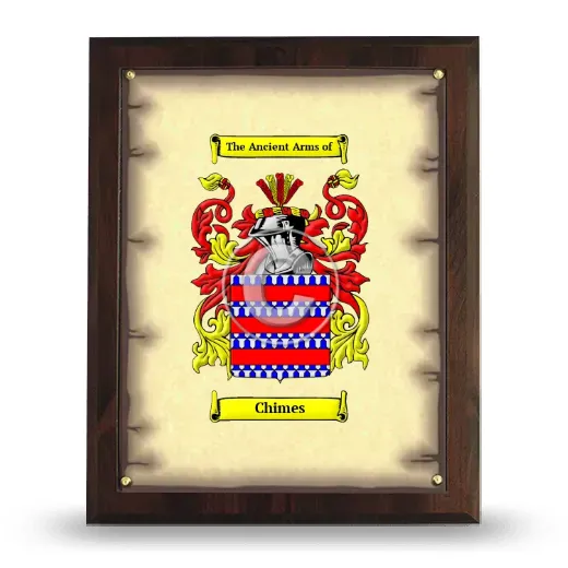Chimes Coat of Arms Plaque