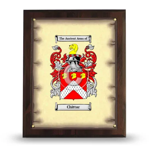 Chittar Coat of Arms Plaque