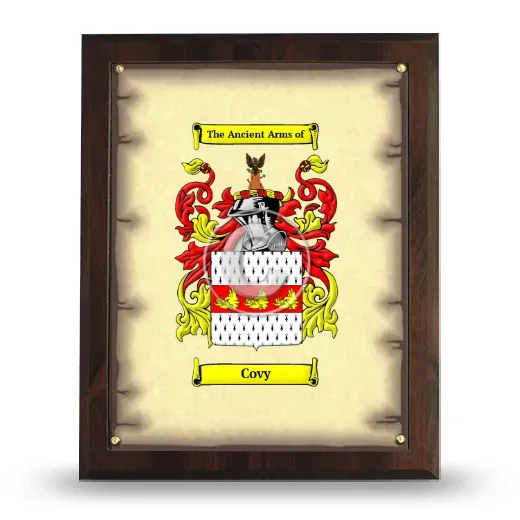 Covy Coat of Arms Plaque