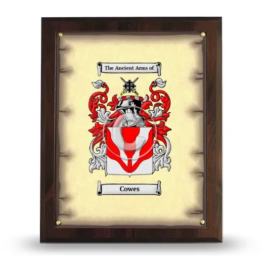 Cowes Coat of Arms Plaque