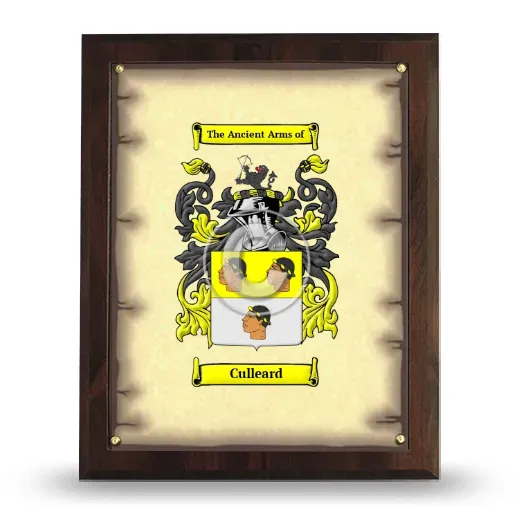 Culleard Coat of Arms Plaque