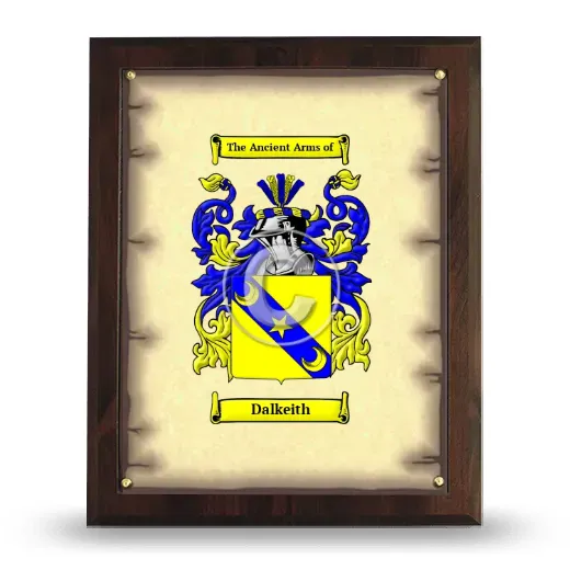 Dalkeith Coat of Arms Plaque