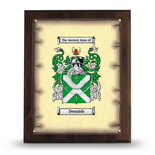 Dennish Coat of Arms Plaque