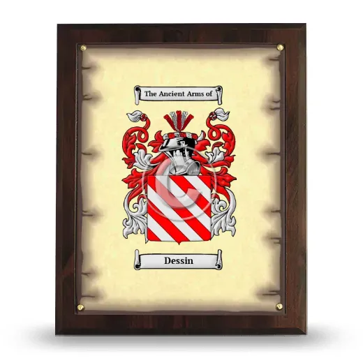 Dessin Coat of Arms Plaque
