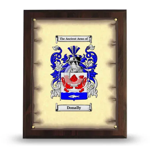 Donally Coat of Arms Plaque