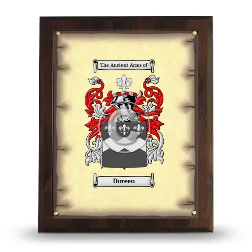 Doreen Coat of Arms Plaque