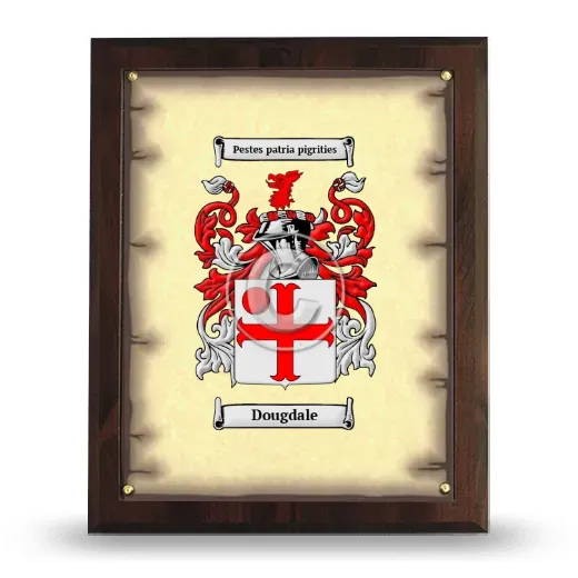 Dougdale Coat of Arms Plaque
