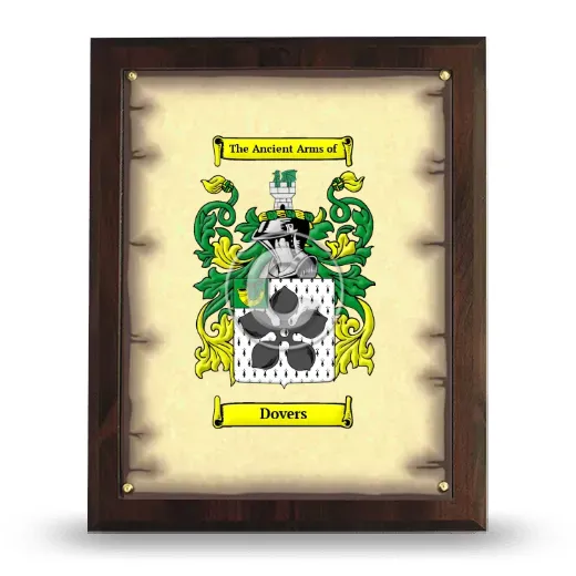 Dovers Coat of Arms Plaque