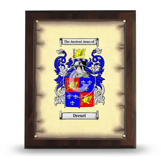 Drexel Coat of Arms Plaque