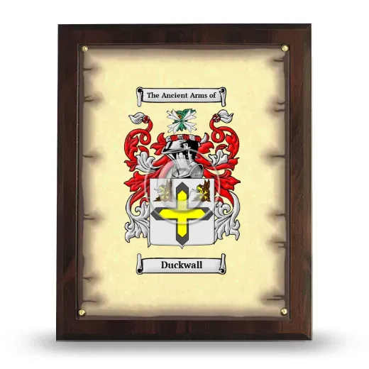 Duckwall Coat of Arms Plaque