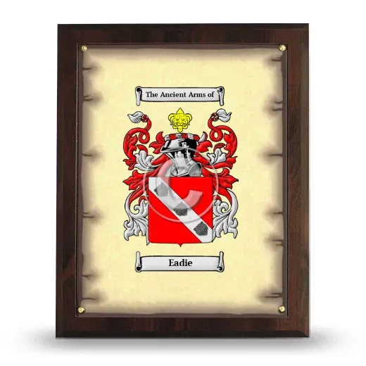 Eadie Coat of Arms Plaque