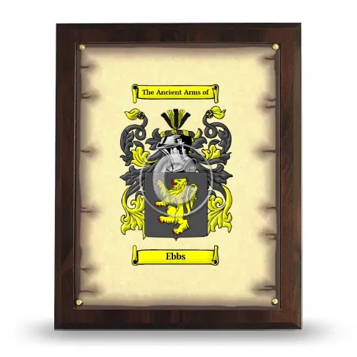 Ebbs Coat of Arms Plaque