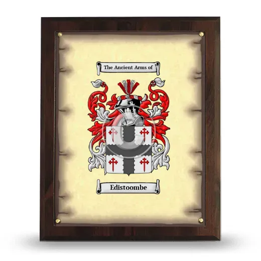 Edistoombe Coat of Arms Plaque