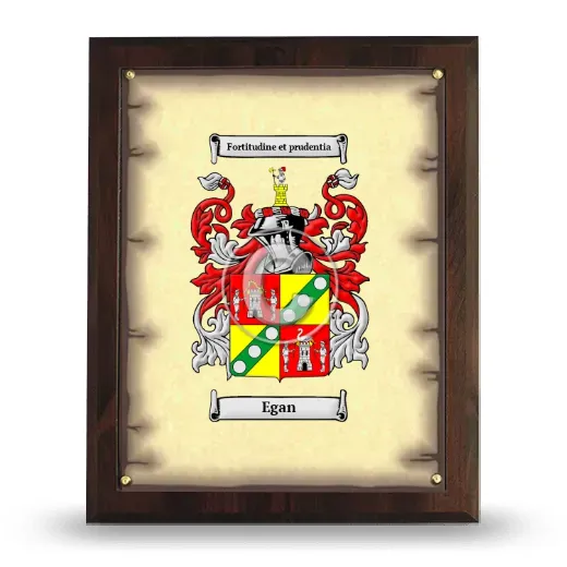 Egan Coat of Arms Plaque