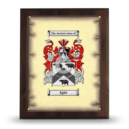Egitt Coat of Arms Plaque