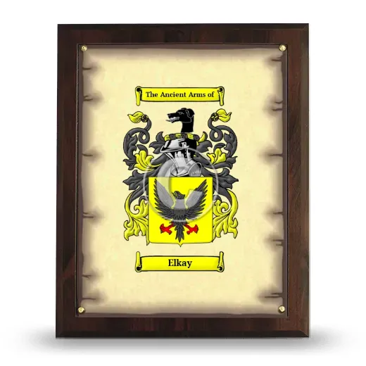 Elkay Coat of Arms Plaque