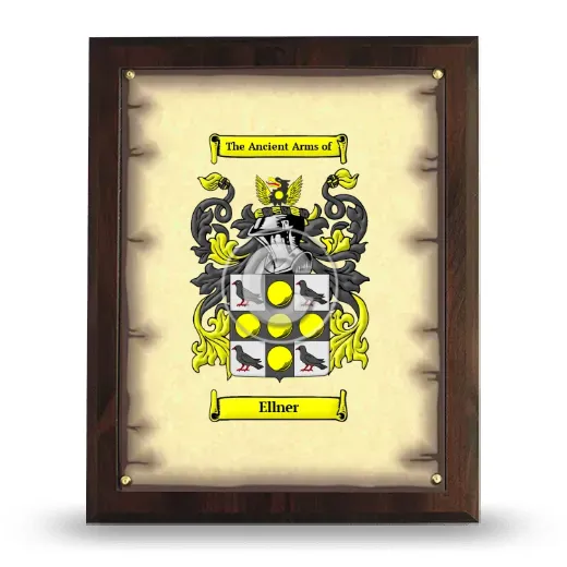 Ellner Coat of Arms Plaque